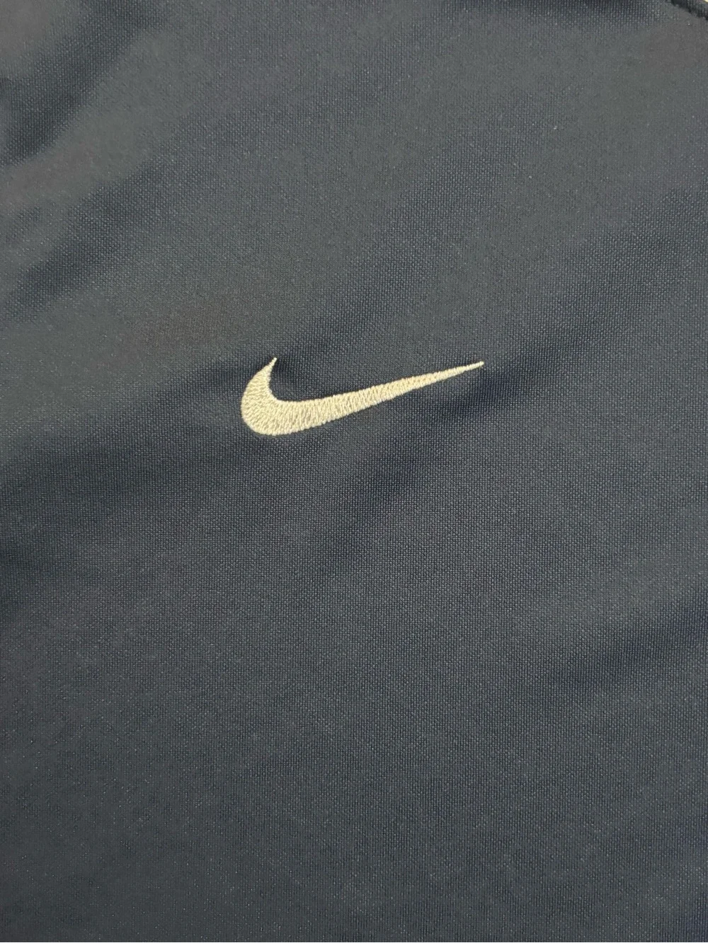Nike Navy Blue Short-Sleeve Soccer Jersey with White Trim